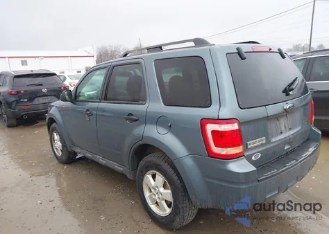 2010 Ford Escape Xlt из США, поврежденный, VIN 1FMCU9D71AKC90750